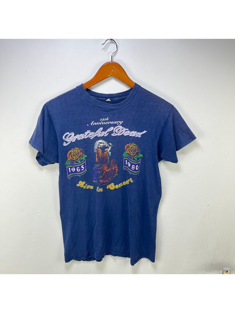 Vintage 80s Grateful Dead 15th Anniversary T-Shirt Medium